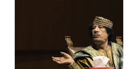 Monde Lybie Mouammar Kadhafi Est Mort