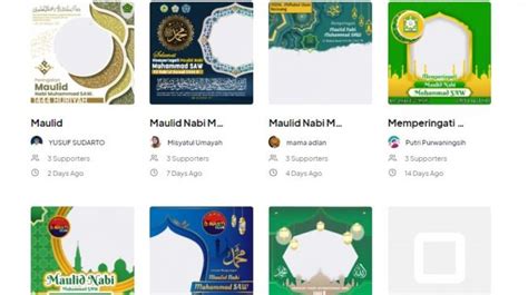 12 Gambar Ucapan Maulid Nabi Muhammad Saw 2022 Dengan Desain Kekinian