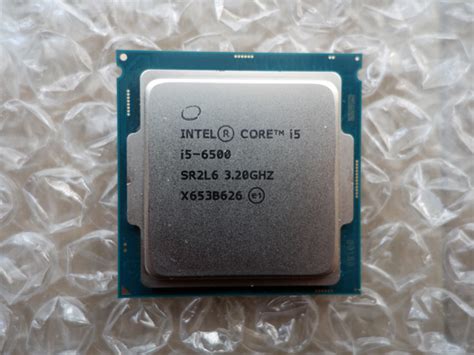 【やや傷や汚れあり】★ Intel Core I5 6500 320ghz Lga1151 Skylake 動作確認 ★の落札情報詳細