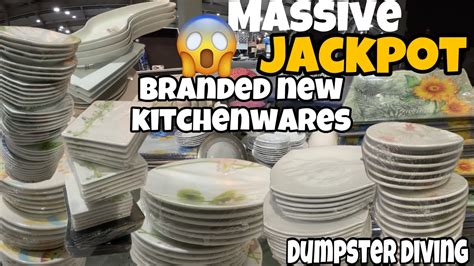 BIGGEST DUMPSTER DIVING HAUL OF ALL TIME BRANDED NEW SETS OF