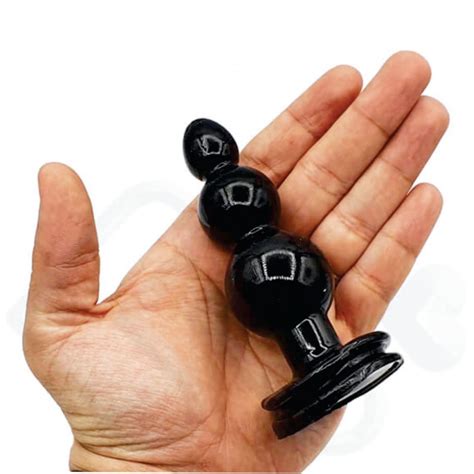 Plug Anal Bool Soft Esferas Escalonada Confortável Estimuladora Sexy