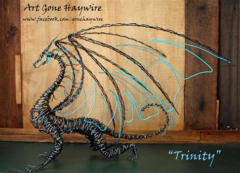 Haywire Dragon Art Dragon Sculpture