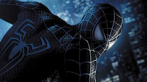 Hd Wallpaper Black Suit Spider Man 3 Wallpaper Flare