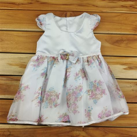 Vestido Branco Floral La O Por R Espevitados