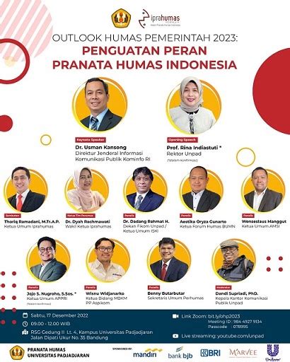 Outlook Humas Pemerintah 2023 Penguatan Peran Pranata Humas Indonesia