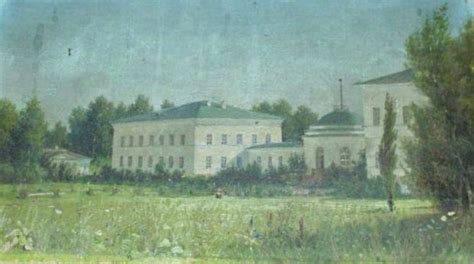 В запасниках Эрмитажа найдена картина с изображением усадьбы ...
