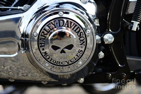 Harley Davidson Motorcycles Engine Cover by Paul Ward