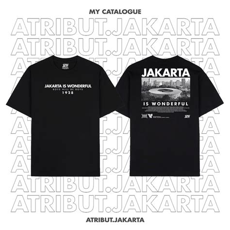 Jual Kaos Jakartans Persija Jakarta Jakarta Is Wonderful Shopee