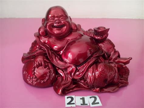 Glossy Fiber Laughing Buddha Statue For Decoration At Rs 212 Piece In