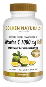 Golden Naturals Vitamine C Mg Puur Kopen Goldennaturals Nl