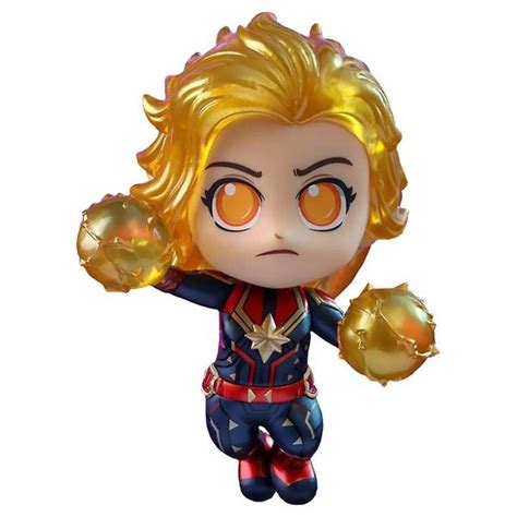 Hot Toys Cosbaby Marvel Avengers Endgame Captain Marvel Binary Form Version Figure