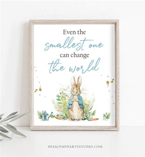 Peter Rabbit Nursery Prints Baby Shower Beatrix Potter Nursery Wall Art