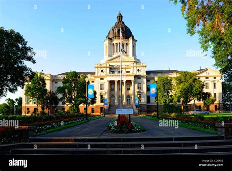 South Dakota State Capitol Building Complex Stock Photo - Alamy