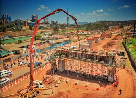 Clock Tower Flyover Kampala City Cementers Ltd Building Civil