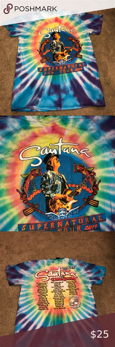 Santana Supernatural Now Tour Graphic Shirt This Is A Awesome One