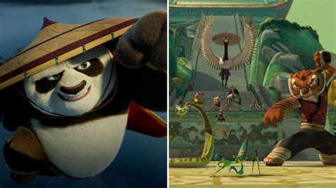 Kung Fu Panda 4 Los 5 Furiosos Mantis Mono Grulla Tigresa Y