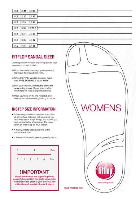 Fitflop Sizing Chart Bm33012 Flickr