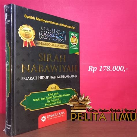 Jual Buku Terjemah Ar Rahiq Al Makhtum Sirah Nabawiyah Sejarah Hidup