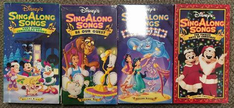 Disney Sing Along Songs Vhs Tape Campout At Walt Disney 58 Off