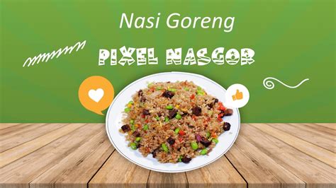 Iklan Nasi Goreng Makan Malam Kafe Restoran Makanan Nasgor Petai