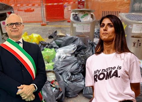 Roma Invasa Dai Rifiuti Il Sindaco Gualtieri D La Colpa A Raggi Ma