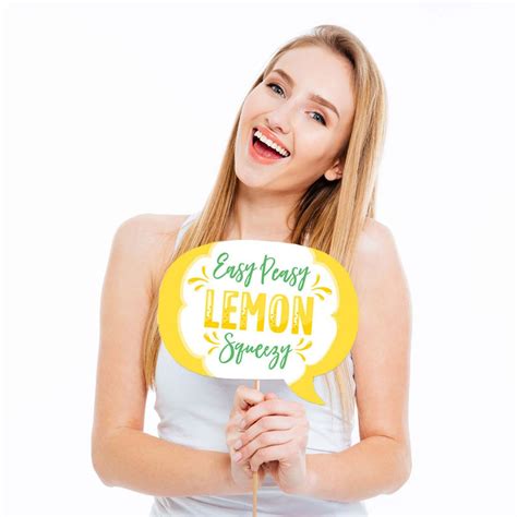 Big Dot Of Happiness Funny So Fresh Lemon Citrus Lemonade Party