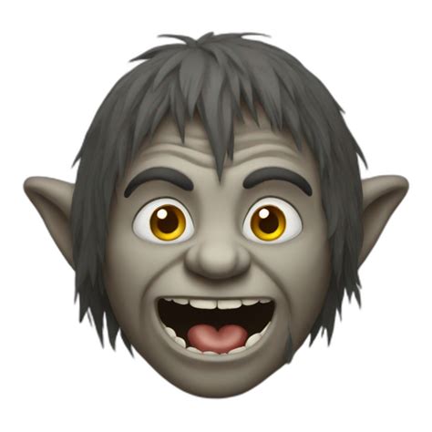 Troll Eating A Mushroom Warrior Ai Emoji Generator