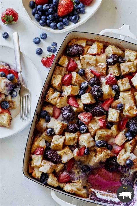 Sweet Croissant Breakfast Casserole Make Ahead The Chunky Chef Artofit