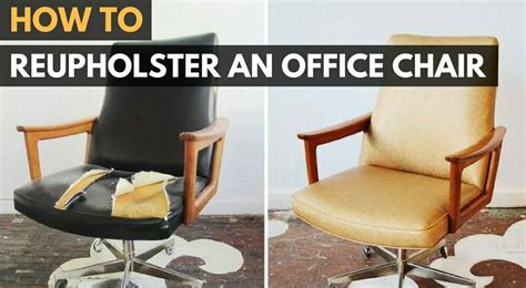 How To Reupholster An Office Chair Do It The Right Way