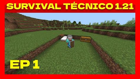 Como EMPEZAR tu SURVIVAL TÉCNICO en MINECRAFT BEDROCK Survival