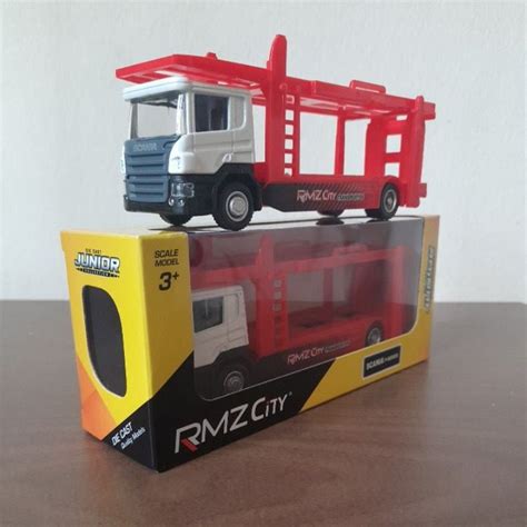 Rmz City Truck 164 Scania P Series Car Transporter Shopee Malaysia
