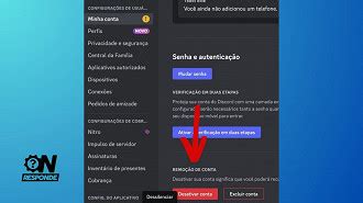 Como Excluir Ou Desativar A Minha Conta Do Discord