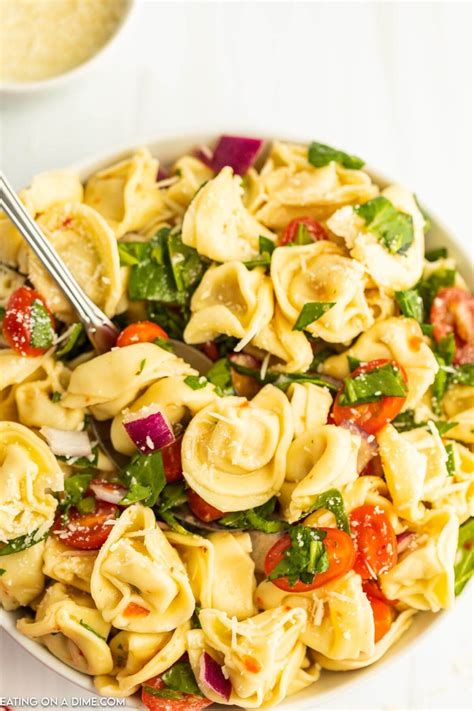 Tortellini Pasta Salad Eating On A Dime