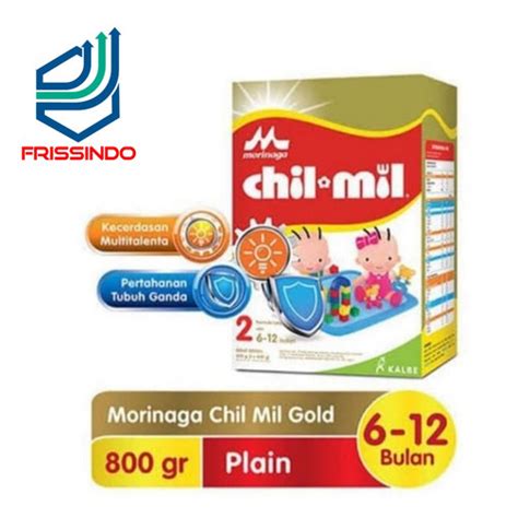 Jual Chil Mil Chilmil Gold Tahap 2 800gr Morinaga Susu Bayi Usia 6 12