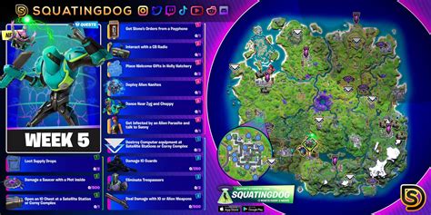 Fortnite Chapter 2 Season 7 Week 5 Challenges Guide Video Games Blogger