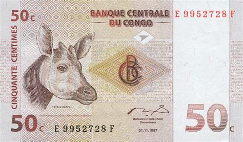 Realbanknotes Congo Democratic Republic P A Centimes From