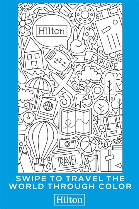 Travel The World Through Color 5 Coloring Pages For All Ages Travel