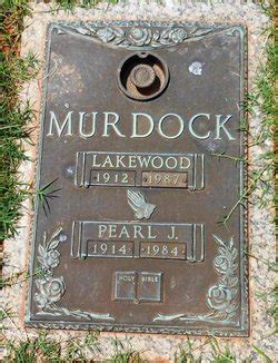 Pearl Jane Myers Murdock M Morial Find A Grave