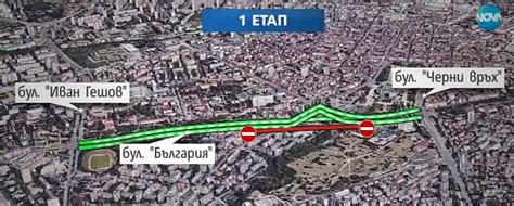 Стартира ремонт на столичния булевард ”България”
