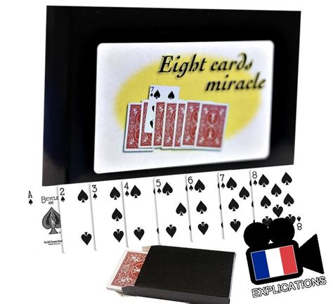 Eight Cards Miracles Tour De Petits Paquets De Mentalisme