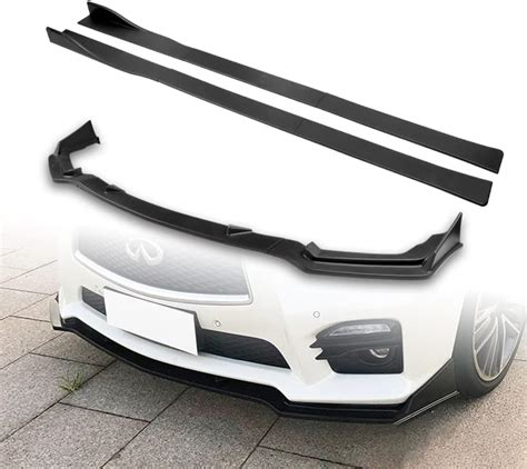 Q1 Tech 9 Piece Front Bumper Lip And Side Skirt Extensions