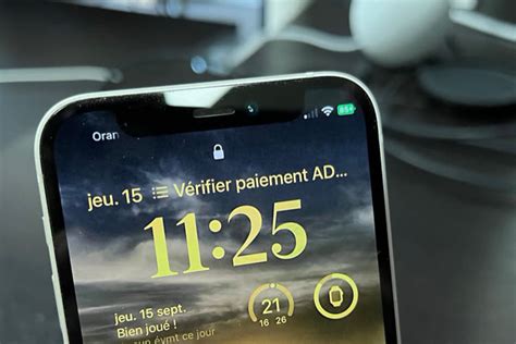 iOS 16 1 un affichage du de la batterie très mini iGeneration