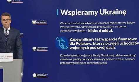 Polska liderem pomocy dla Ukrainy na pomoc uchodźcom przekazano