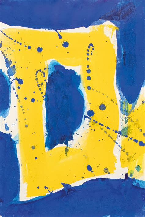 Sam Francis Untitled Sf59 315 Sans Titre Sf59 315