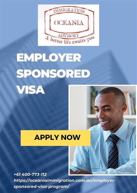 Employer Sponsored Visa For Australia Oceania Immigration Medium