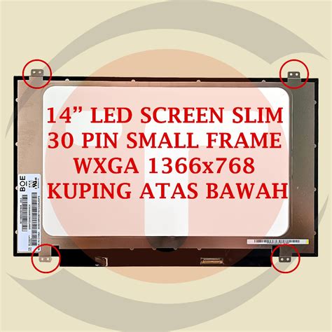 Jual Lcd Led Laptop Hp G G G G Slim Pin