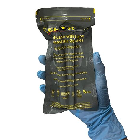 Celox V12090 Blood Clotting Granule Applicator Set 6g Buy Now With