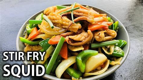 How To Cook Stir Fry Squid Better Than Restaurant Recipe The Best