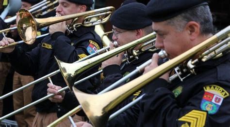 Cianorte Recebe O Concerto Da Banda Da Pol Cia Militar Do Paran