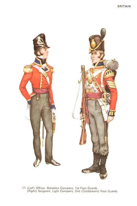 NAP Britain Left 1st Guards Right 2nd Coldstream Guards